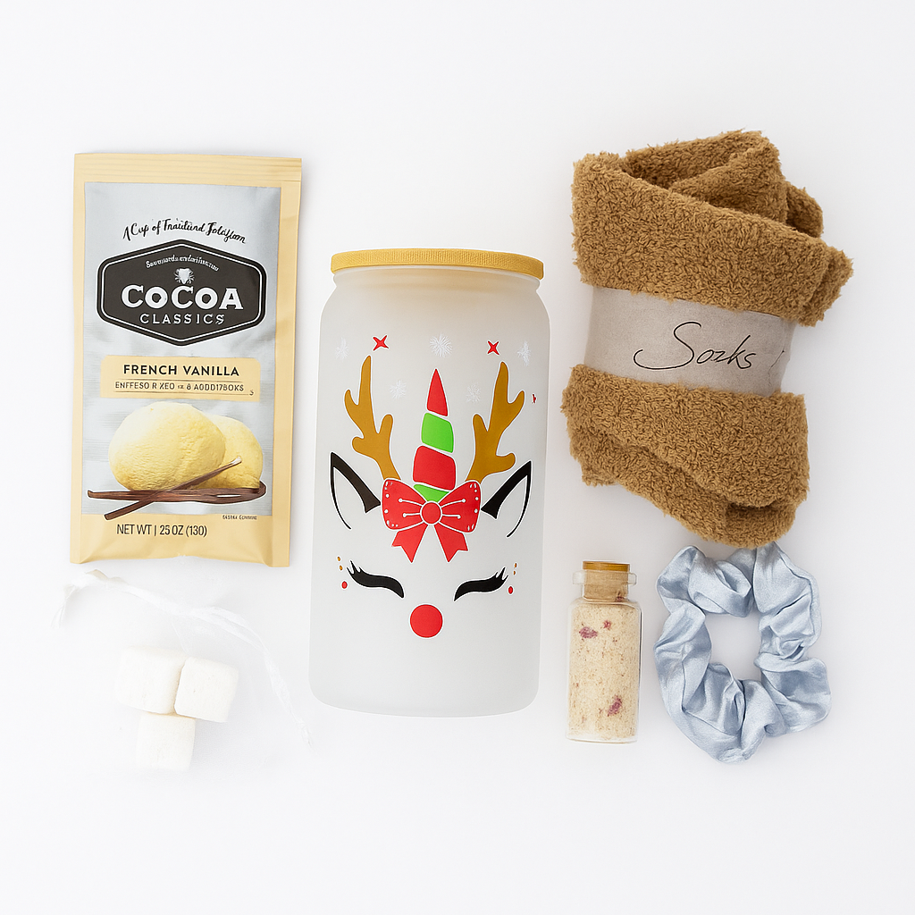 π¦π Reindeer Unicorn Christmas Gift Cup Set