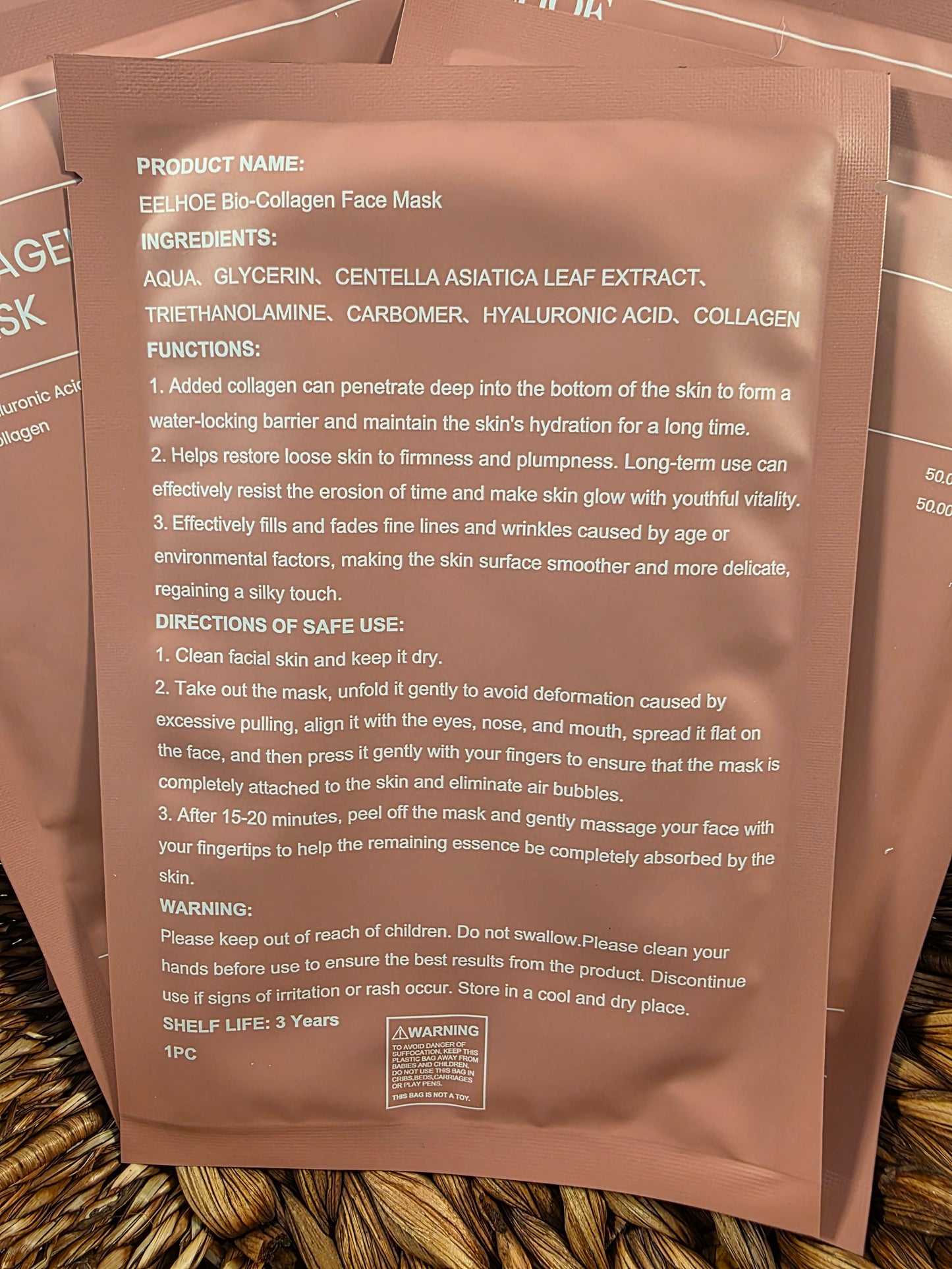 Bio Collagen Face Mask Add-On – Cool, Clean, and Refreshing