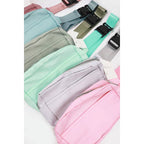 Natural Color Crossbody Belt Bag