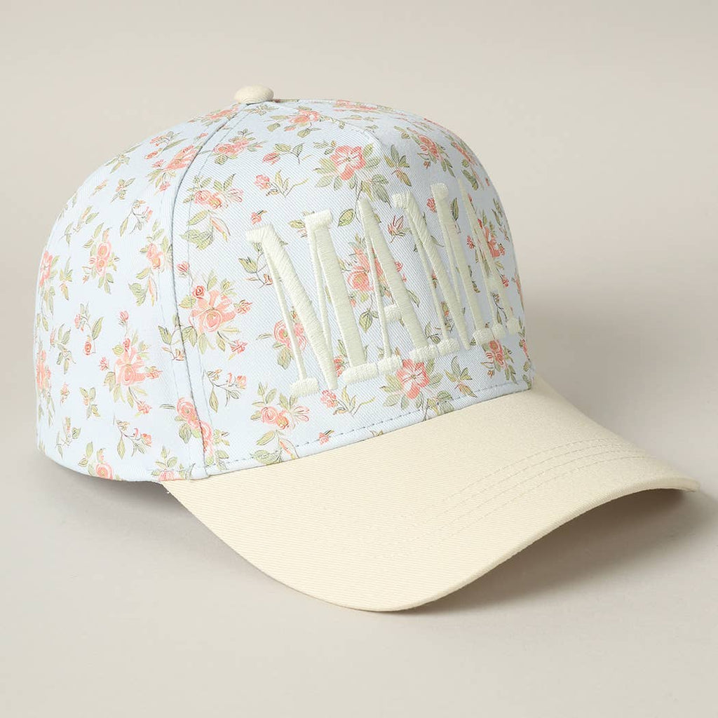 🌸 Mama Floral Trucker Hat