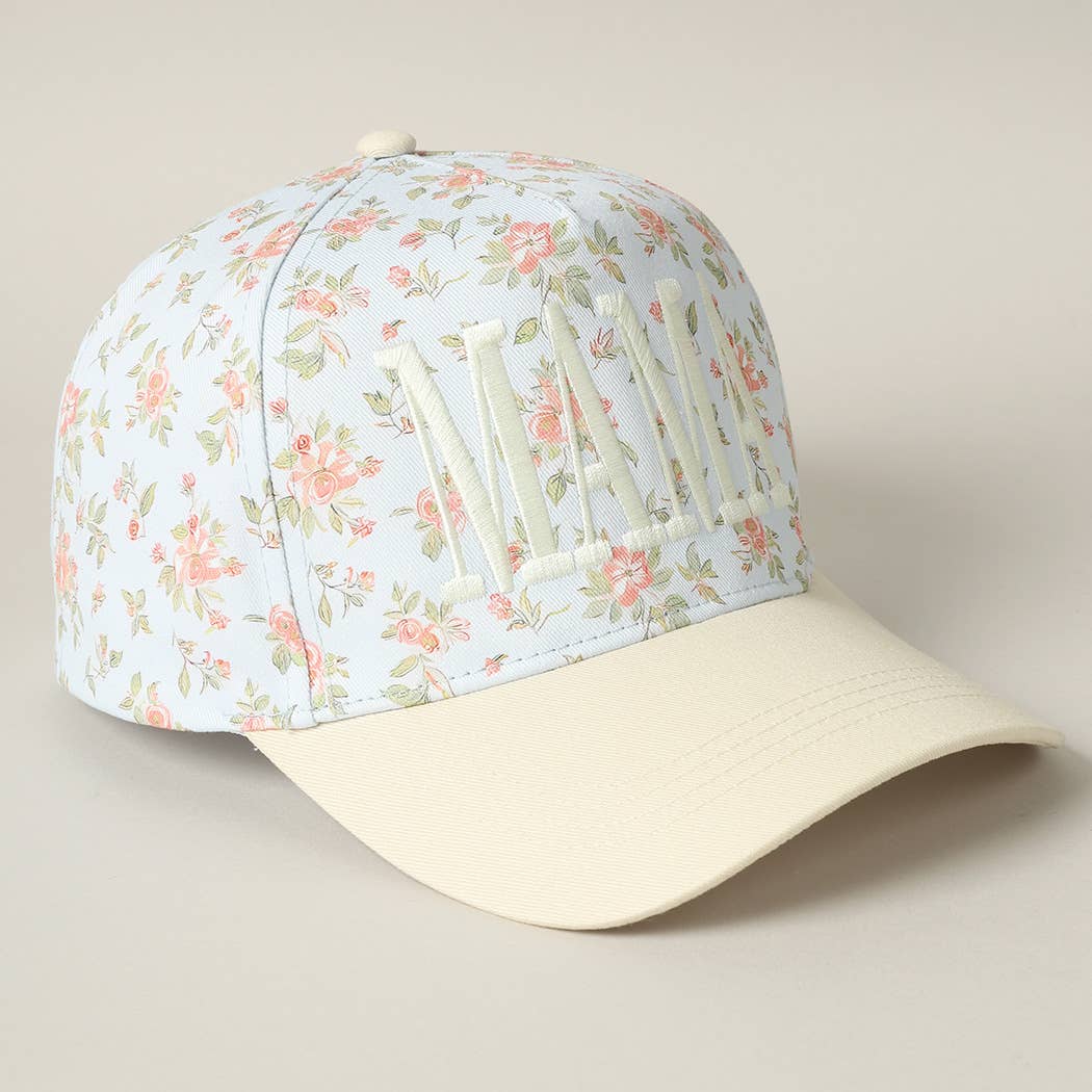 🌸 Mama Floral Trucker Hat