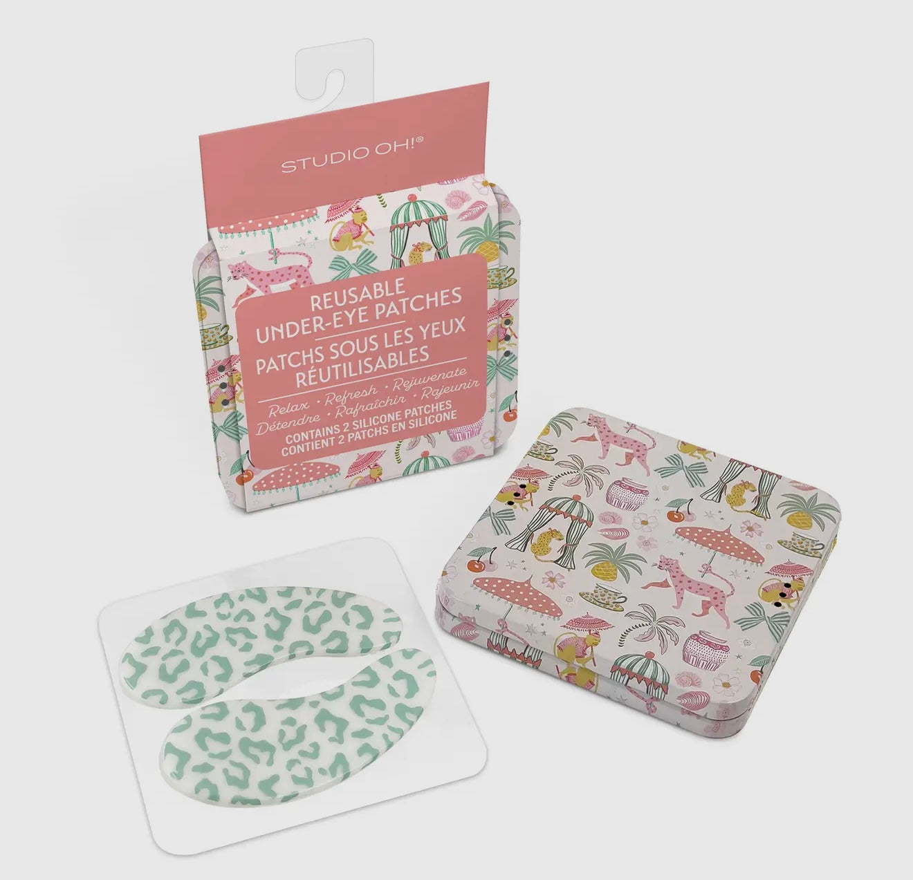 Leopard On Parade Reusable Under-Eye Patches