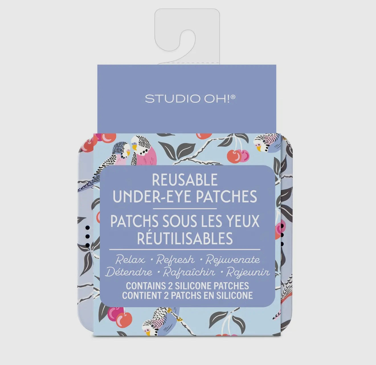 Birds in the Cherry Tree Reusable Under-Eye Patches