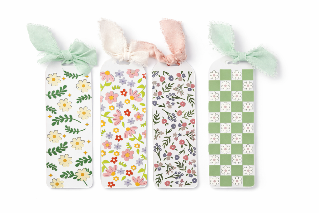 Acrylic Bookmark Pack – Set of 4 Random Bookmarks