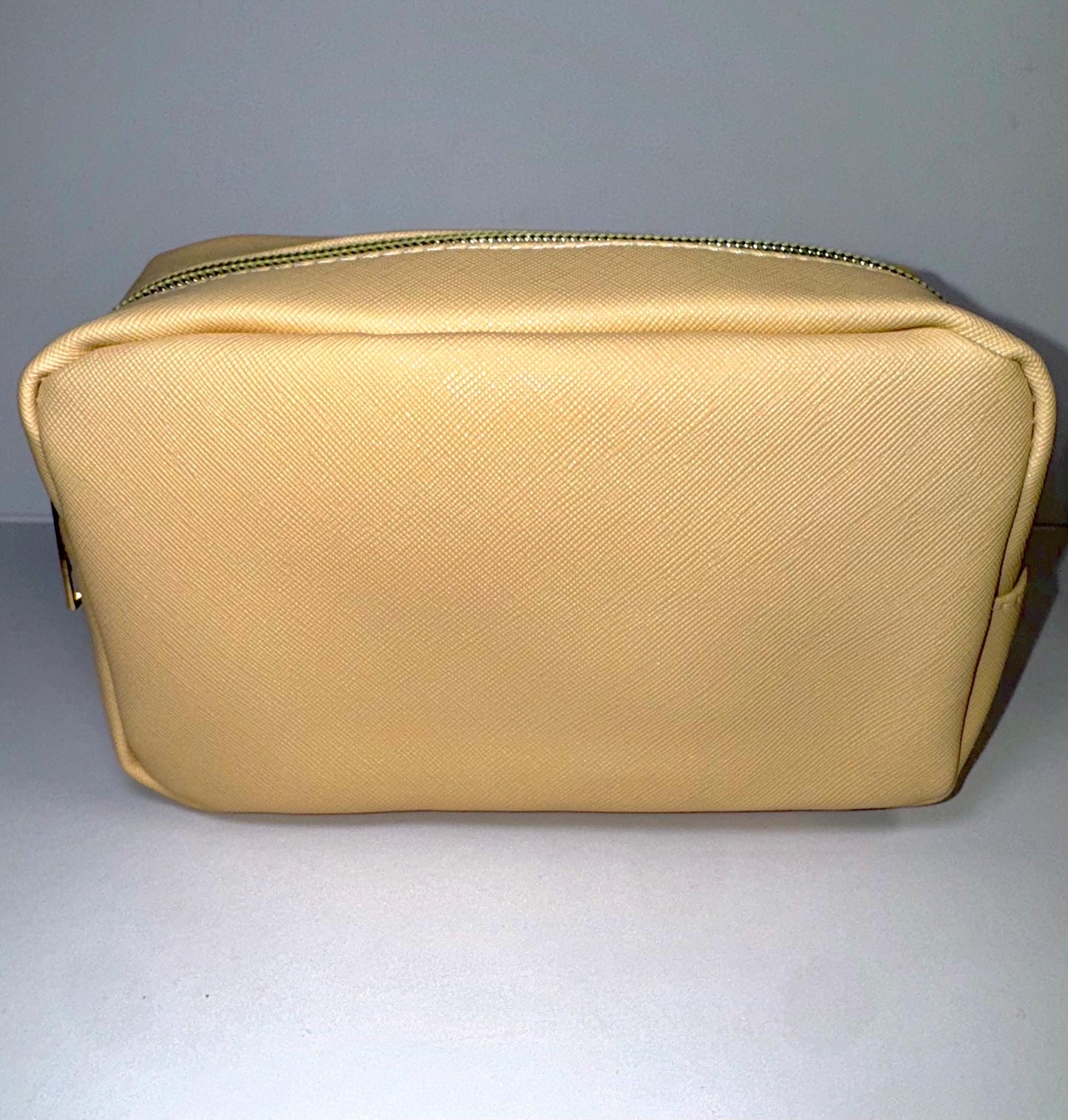 Medium Cosmetics Bag for Women With or Without Personalized Letter Patch