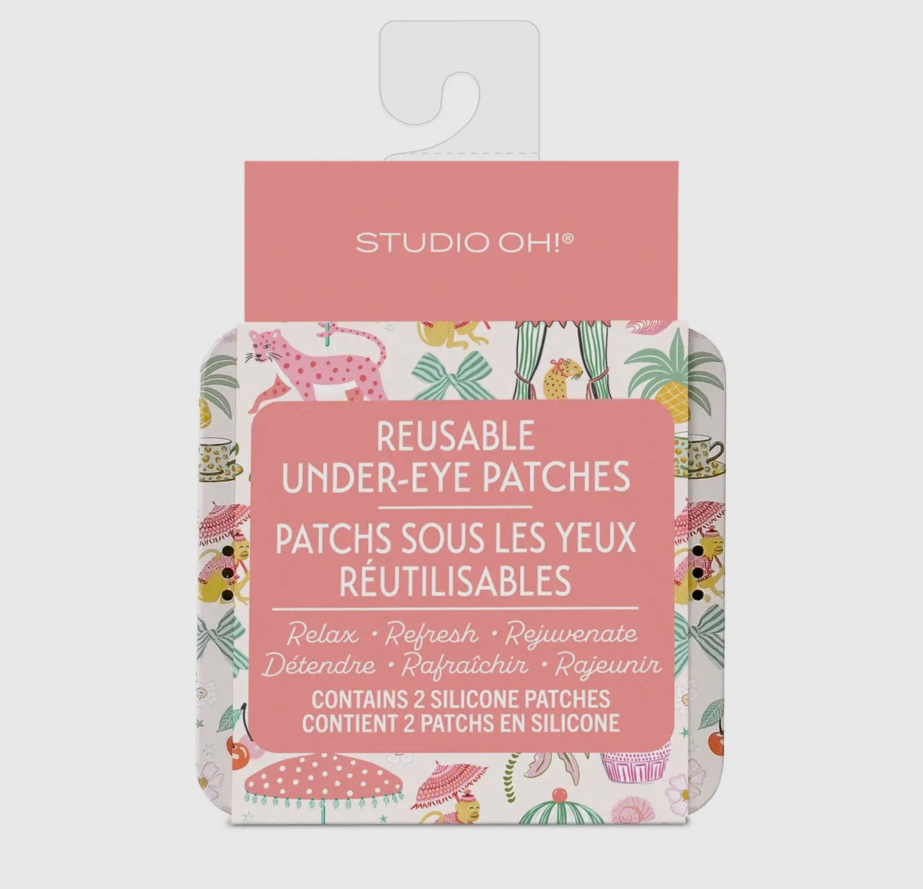 Leopard On Parade Reusable Under-Eye Patches