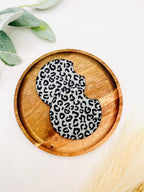 Cheetah Car Coasters - Cute Trendy Neoprene Cup Holder