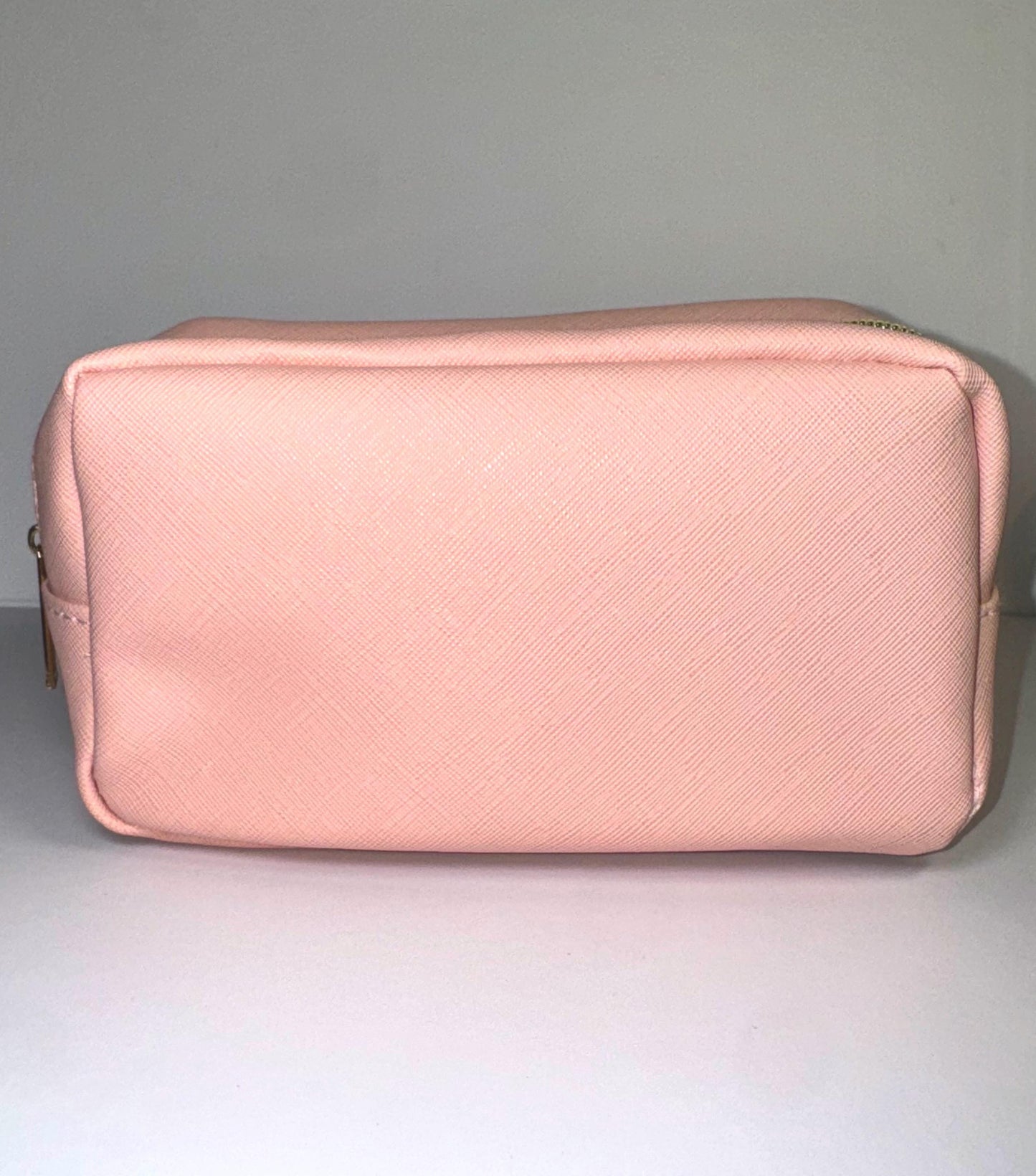 Medium Cosmetics Bag for Women With or Without Personalized Letter Patch