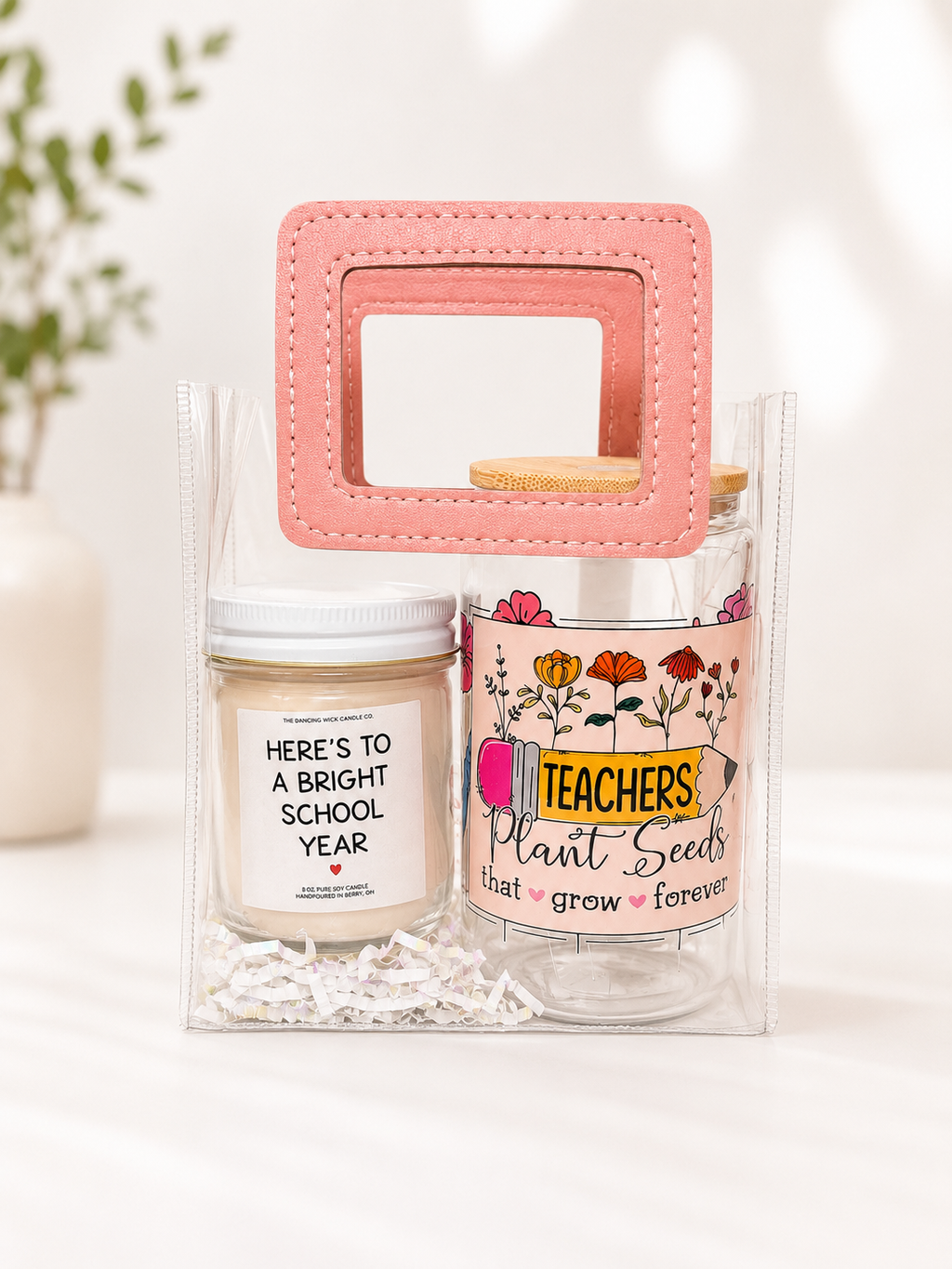 Teacher Gift Tote – “Here’s to a Bright School Year”