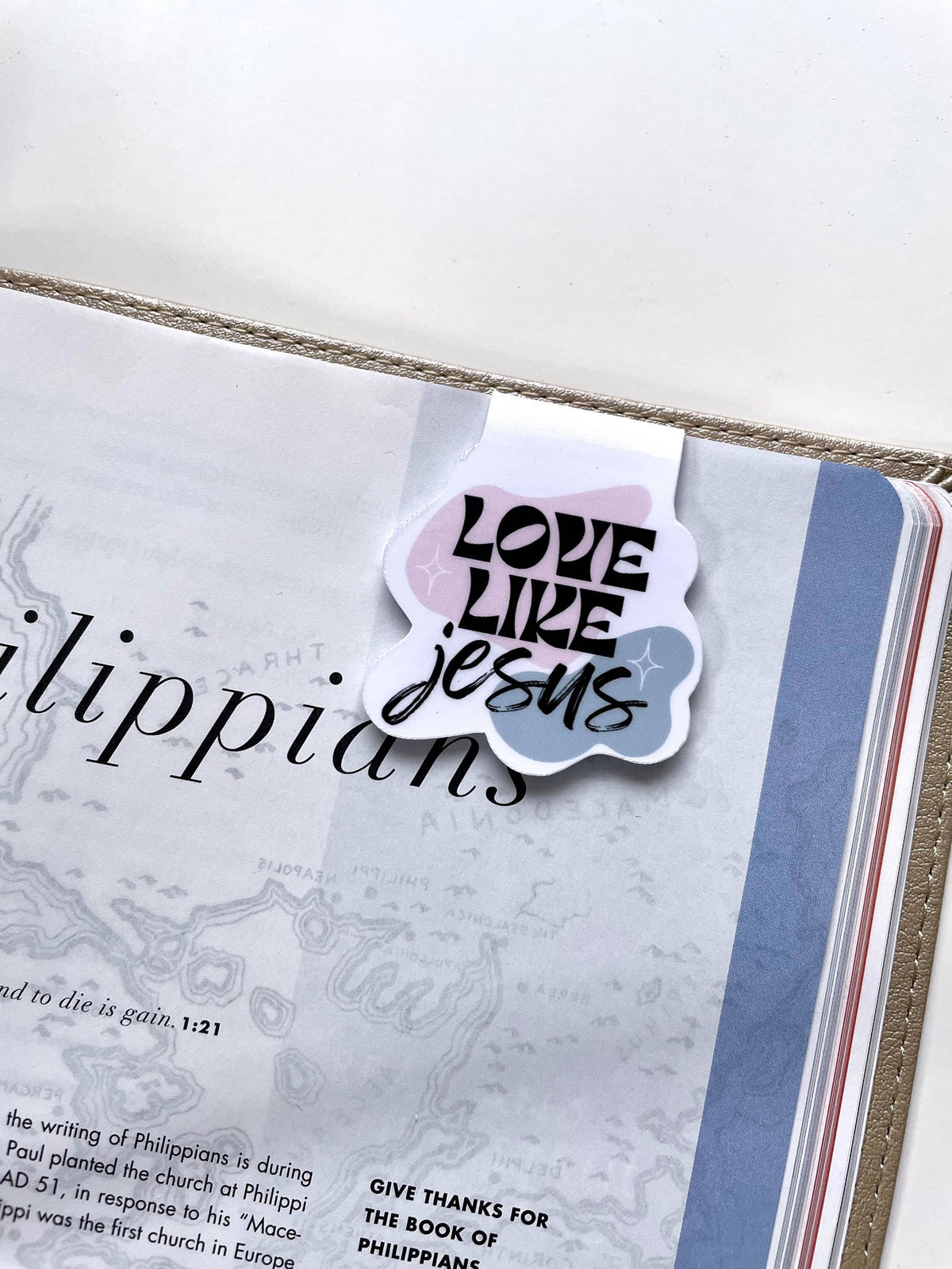 Love Like Jesus | Magnetic Bookmark | Page Marker | Planner