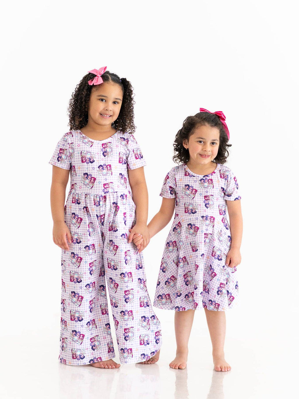 Huntr/x Kids Short Sleeve Girl Jumpsuit With Pockets