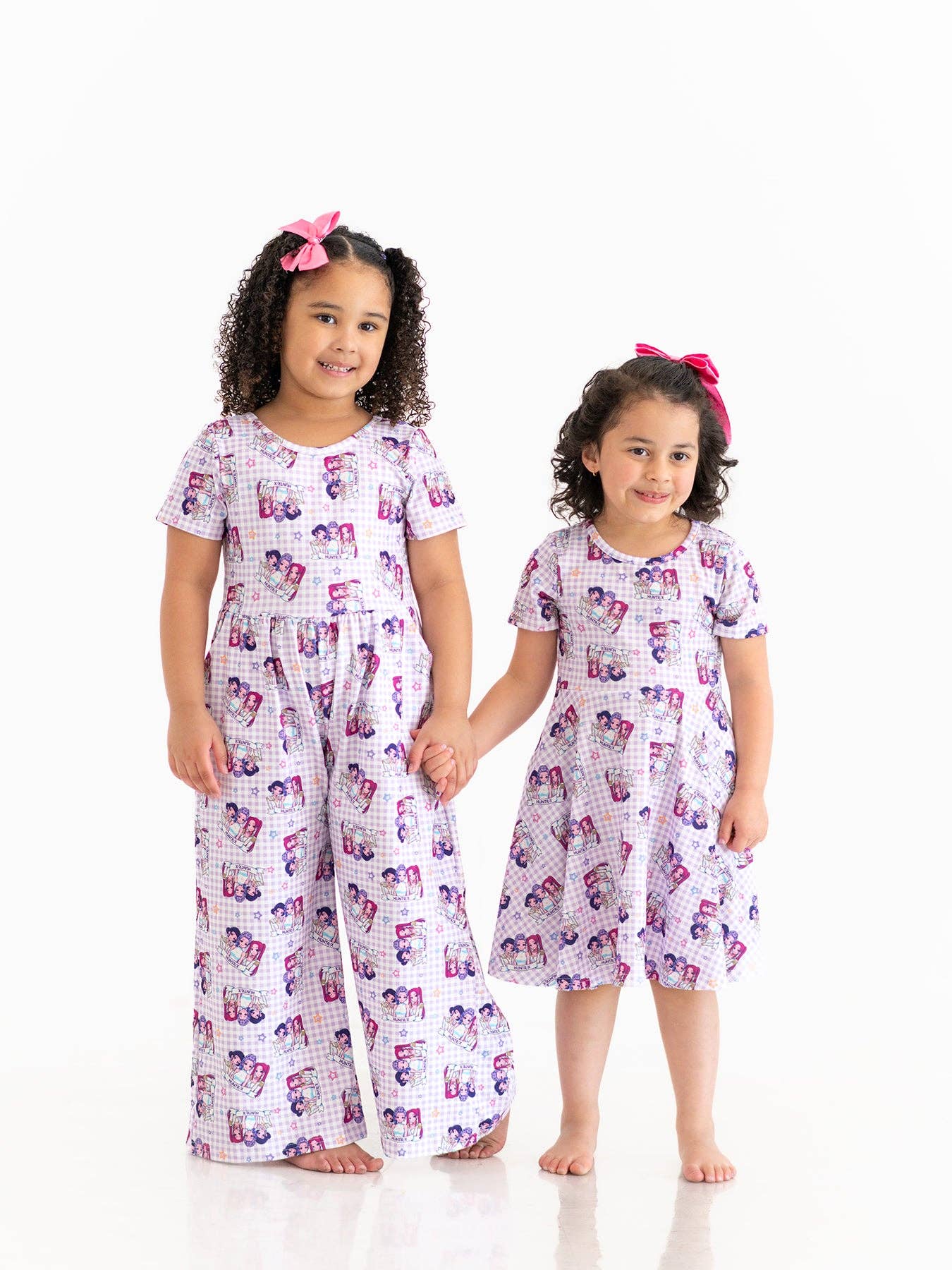 Huntr/x Kids Short Sleeve Girl Jumpsuit With Pockets
