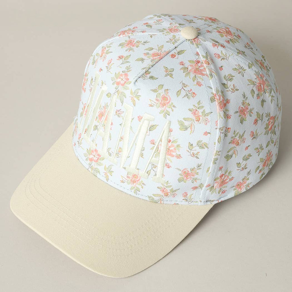 🌸 Mama Floral Trucker Hat