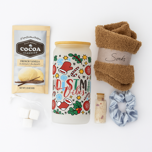 🎄 Christmas Vibes Gift Cup Set
