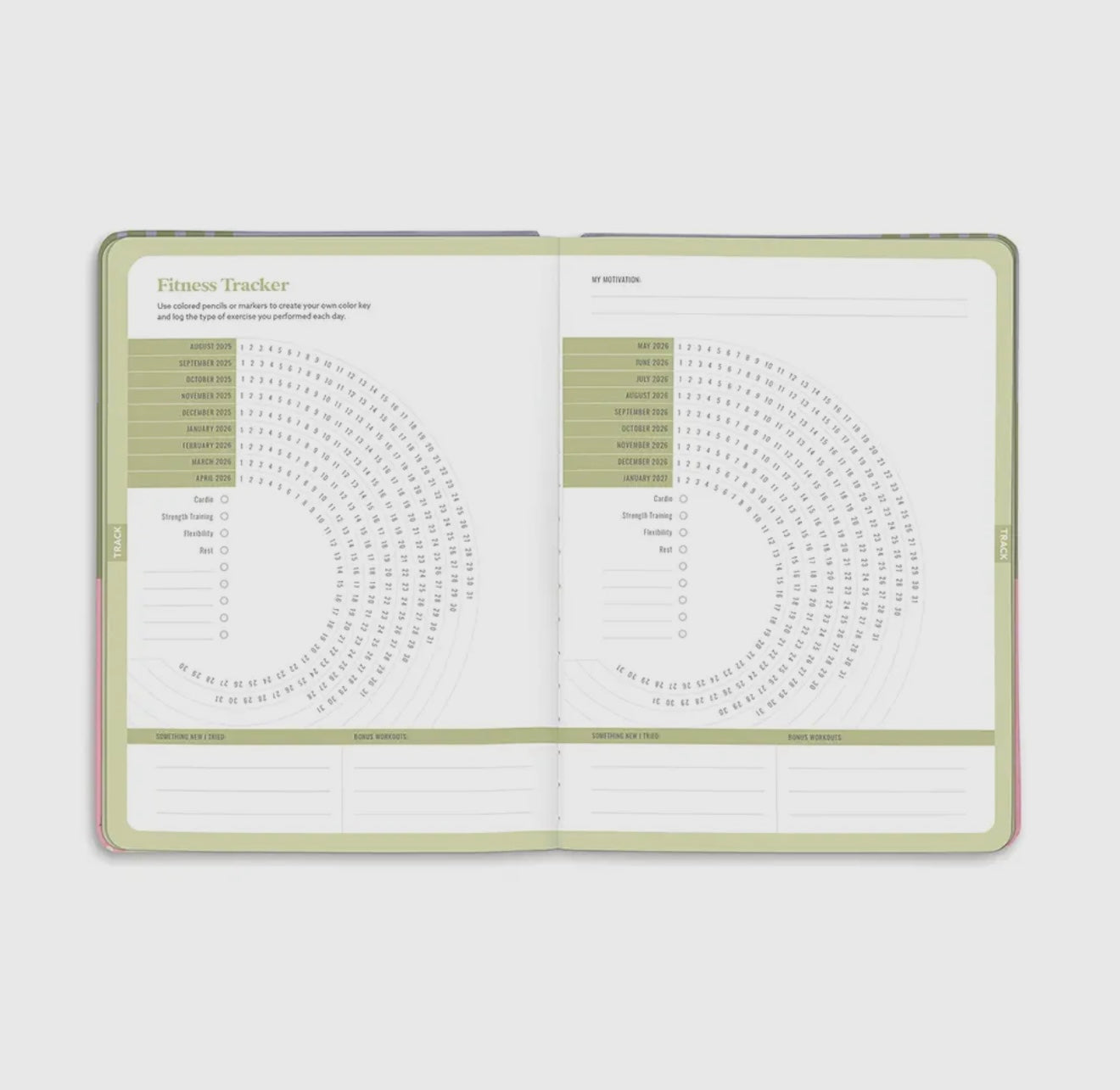 2026 Color Block Good Day Planner