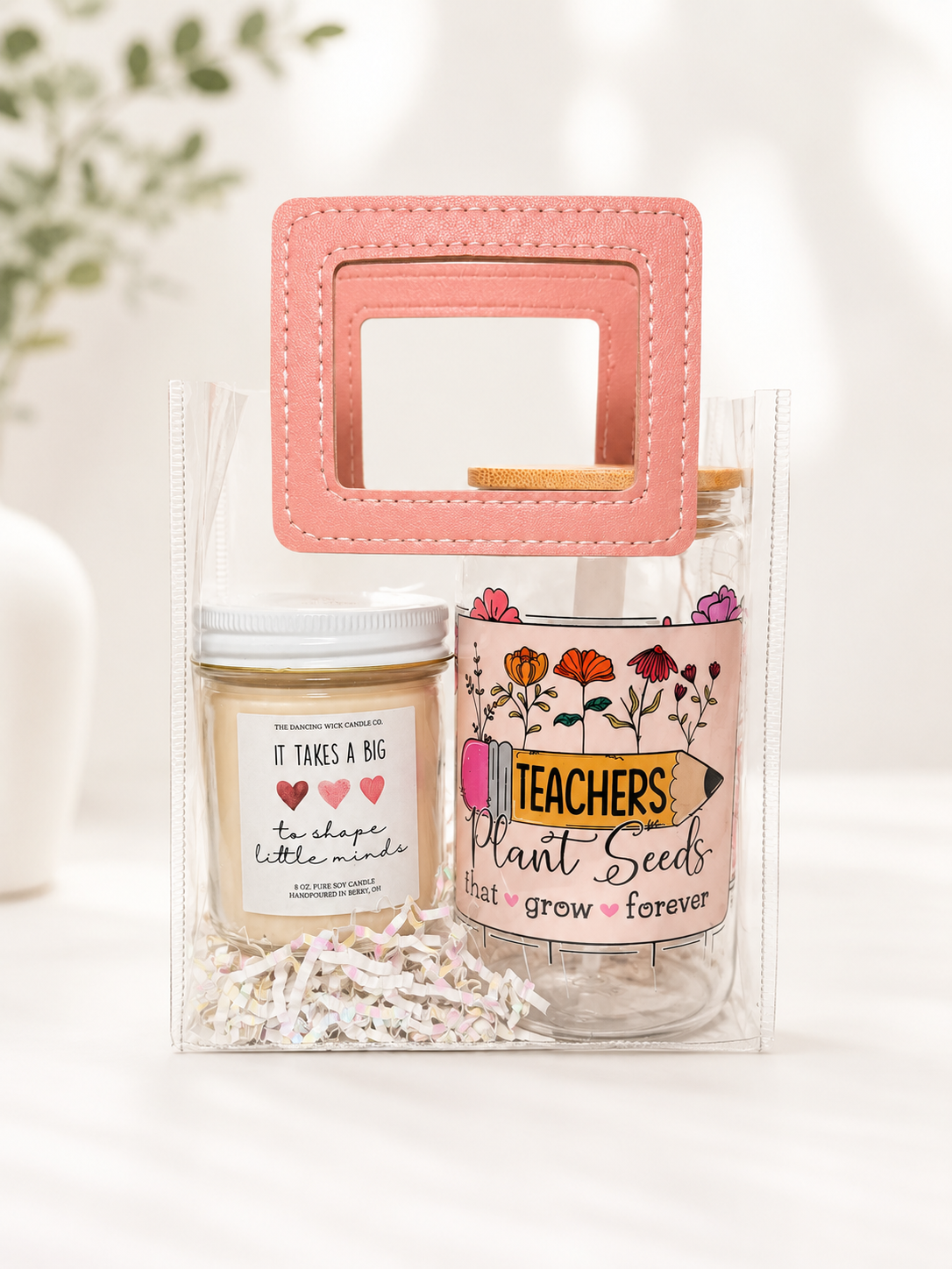 Teacher Gift Tote – “It Takes a Big Heart”