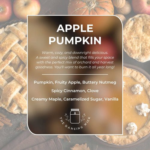 Back to School Gift Candle / Apple Pumpkin Scent