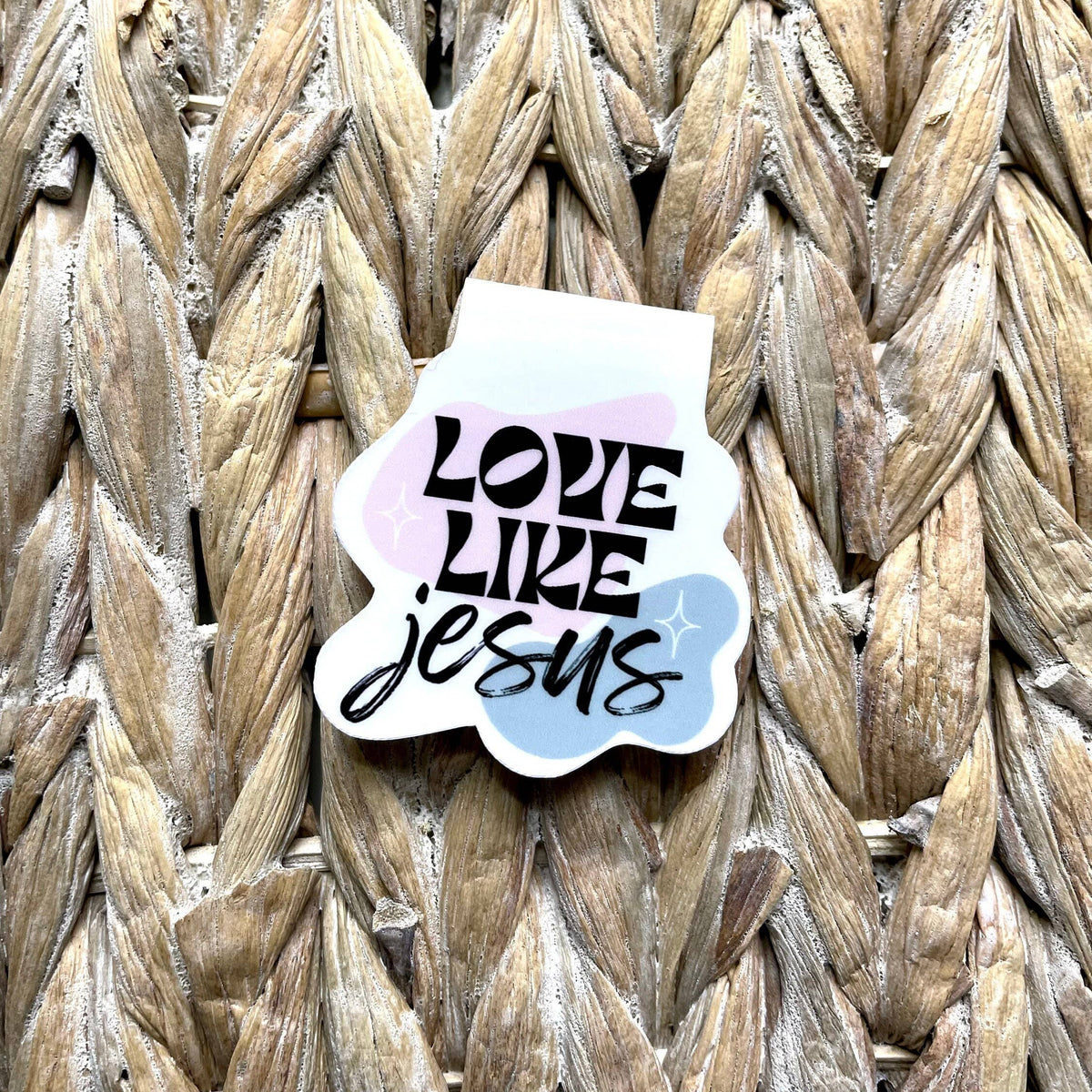 Love Like Jesus | Magnetic Bookmark | Page Marker | Planner