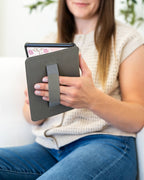 Kindle Case Clear & Printed Back with Hand Strap