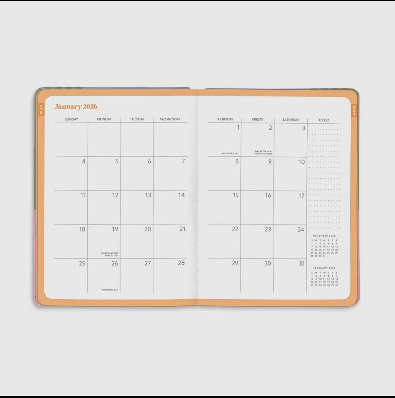 2026 Color Block Good Day Planner