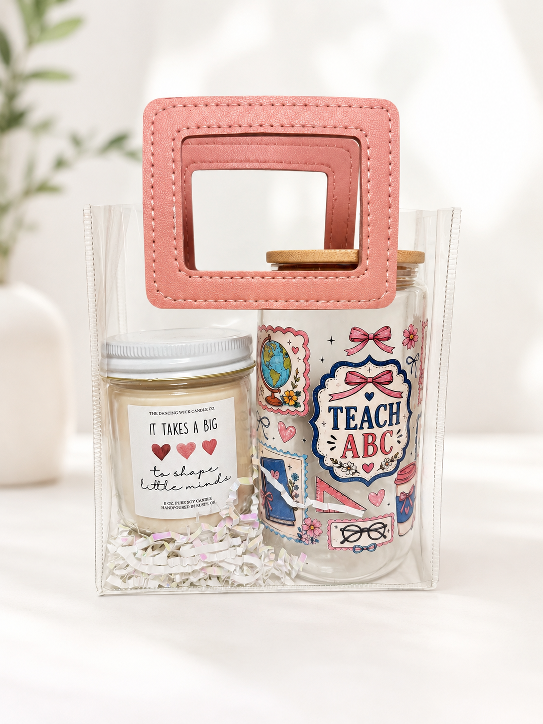 Teacher Gift Tote – “It Takes a Big Heart”
