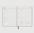 2026 Desert Taupe Large Dual-Textured Planner