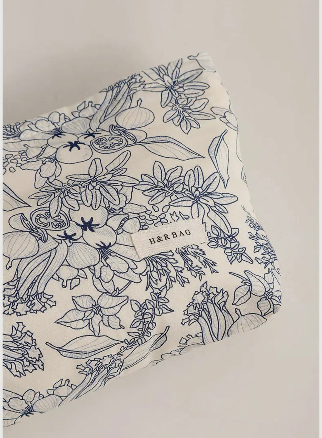 Floral Cosmetic & Travel Pouch