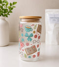📚🎀 Bookish Babe Glass Tumbler