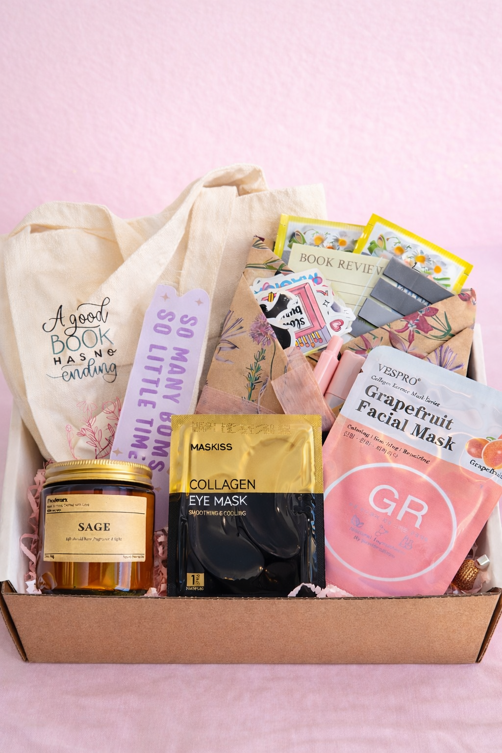 Mom Recharge Blind Date with a Book Box 🤍✨  (Romance or Feel-Good Edition)