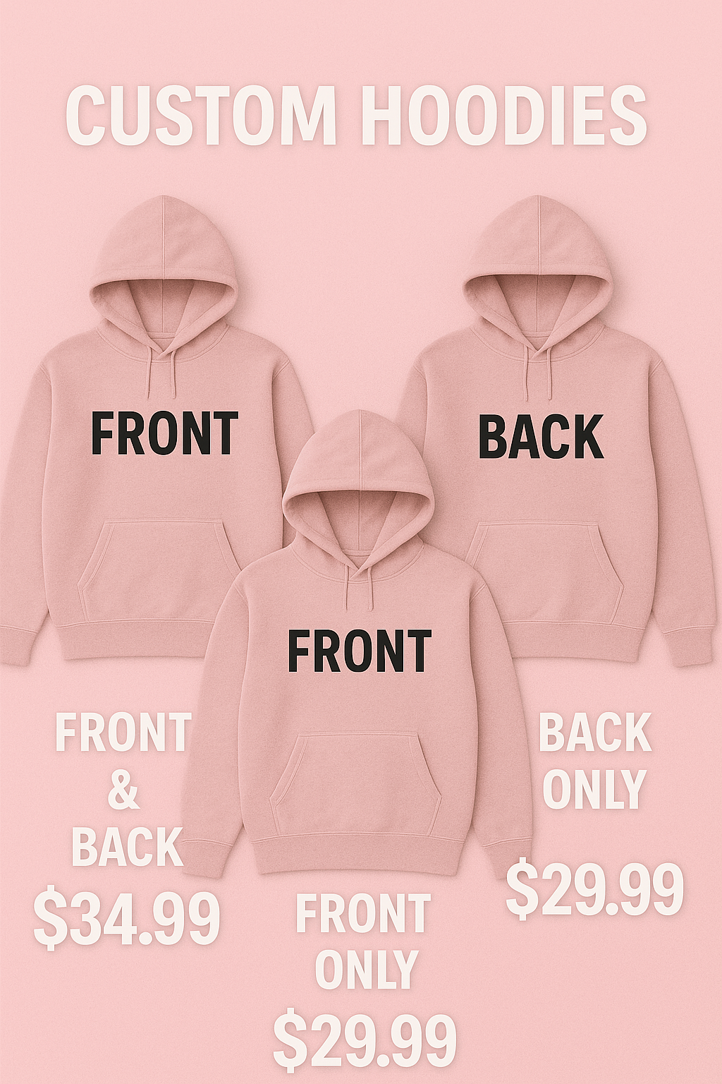 Custom T-Shirts, Crewnecks & Hoodies