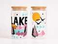 Lake Days Glass Cup