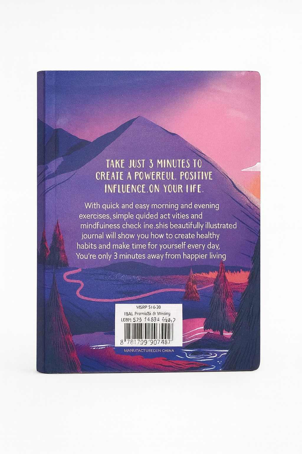 ✨ 3 Mindful Minutes: A Daily Journal to Bring You Peace ✨