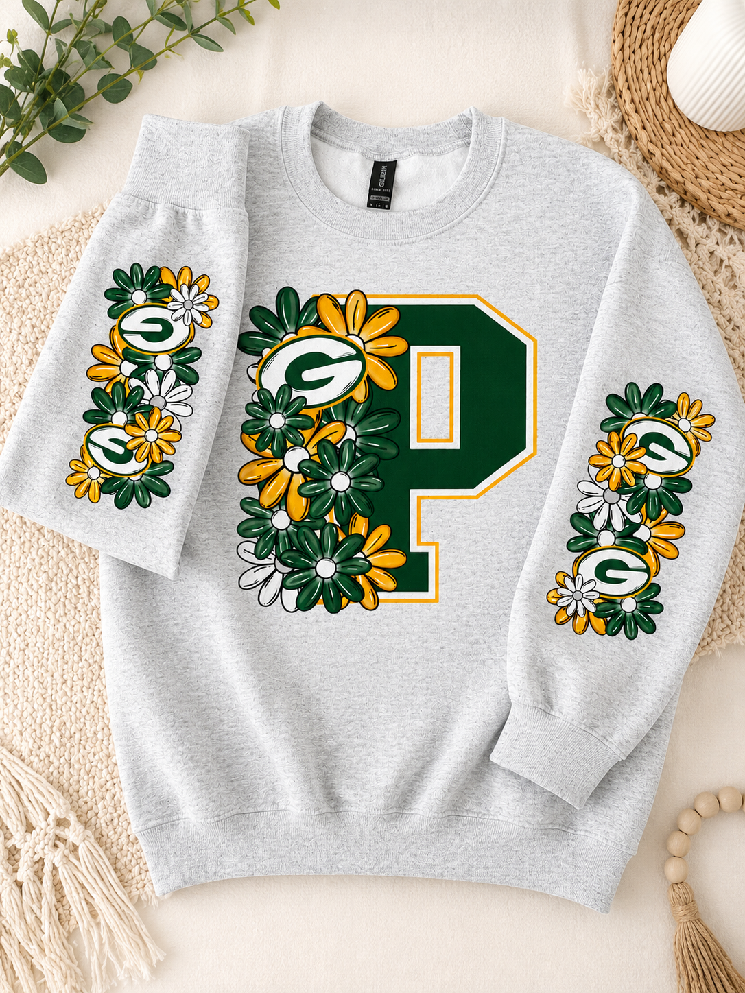 Green Bay Floral - Sweatshirt