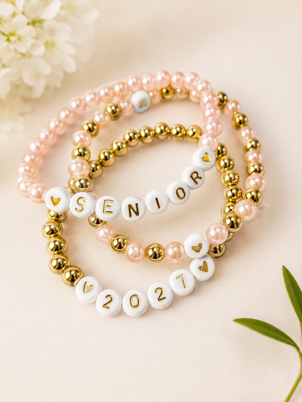 Class of 2027 Bracelet Stack
