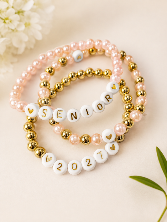 Class of 2027 Bracelet Stack