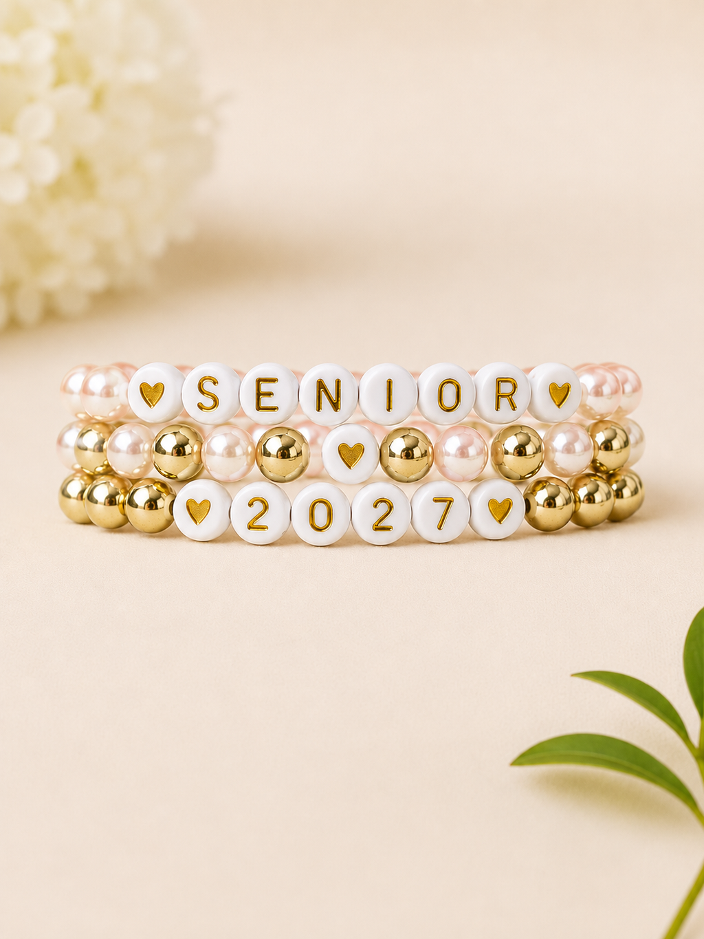 Class of 2027 Bracelet Stack