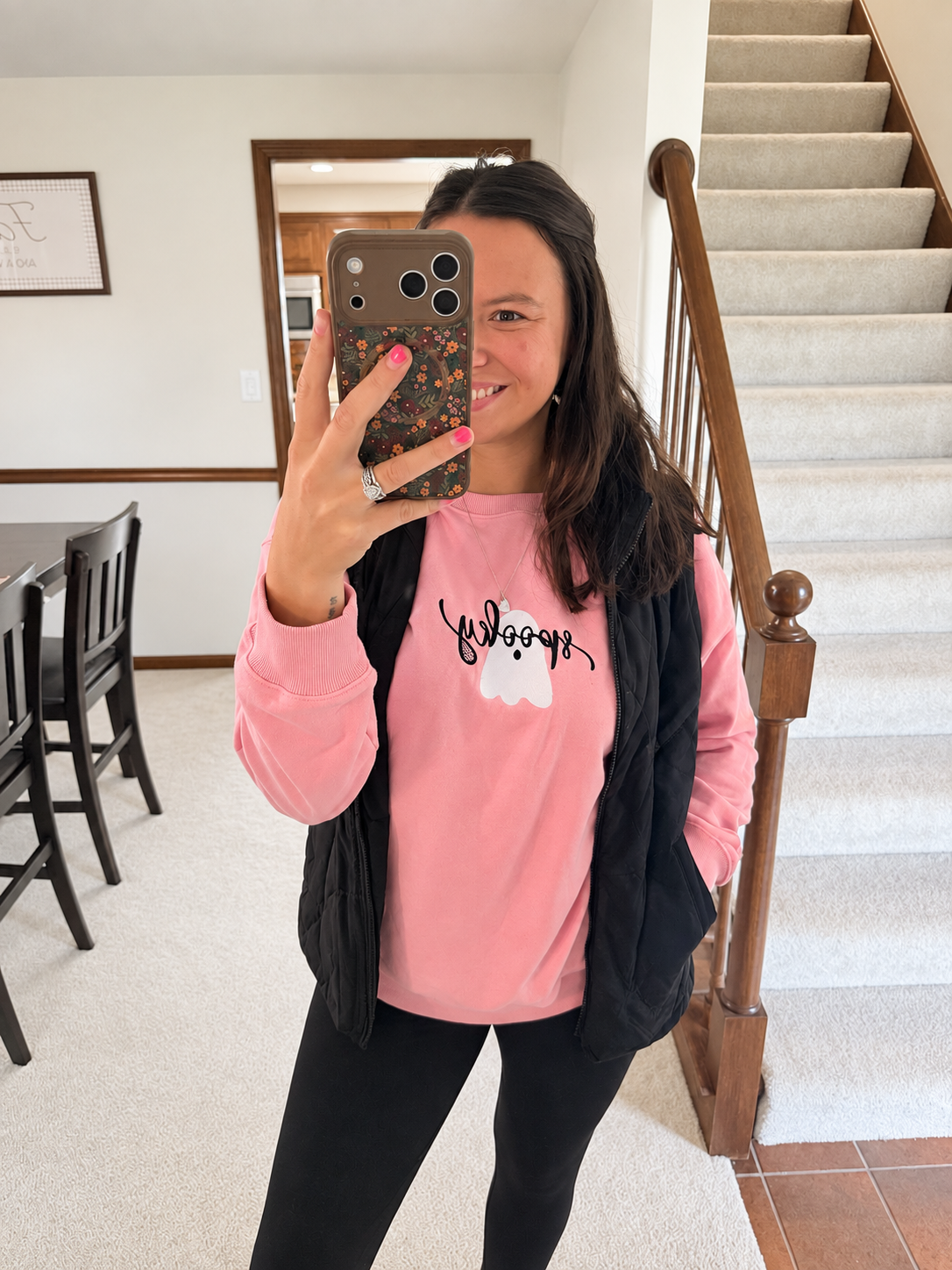 Spooky Embroidered Crewneck