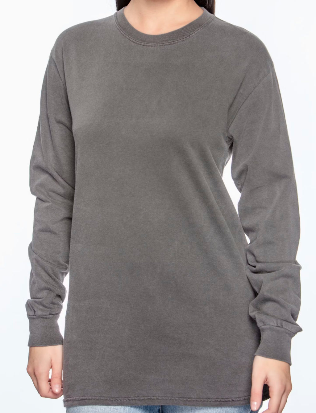 Coffee Weather Comfort Colors Long Sleeve Tee