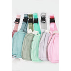 Natural Color Crossbody Belt Bag