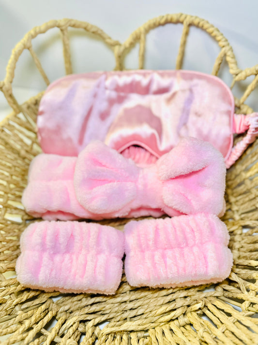 Spa Kit HeadBand Wrist Bands & Sleep Mask “Add On” Build Your Own Gift Box