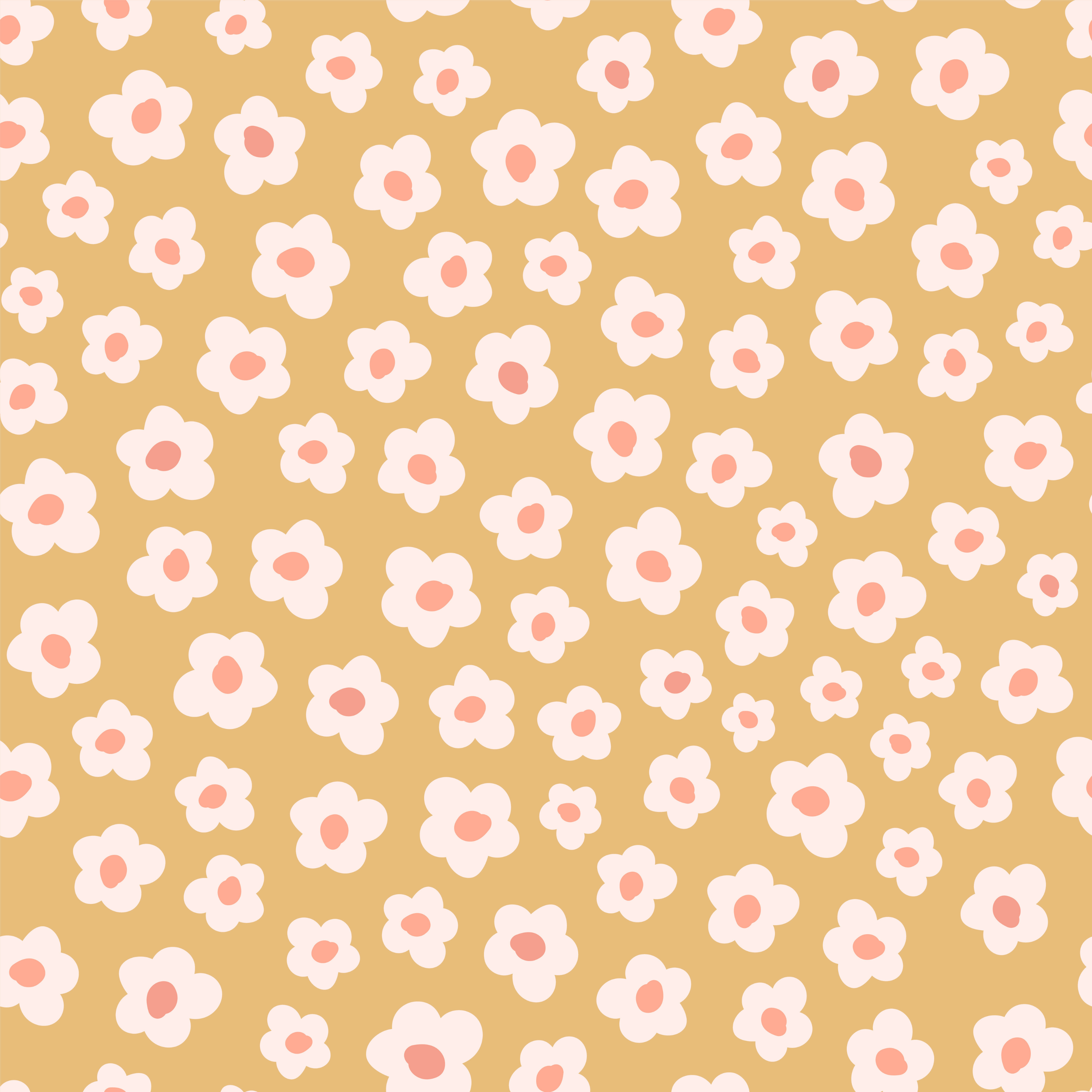 Car Coasters – Set of 2 | Neutral Floral & Bow Prints Summer