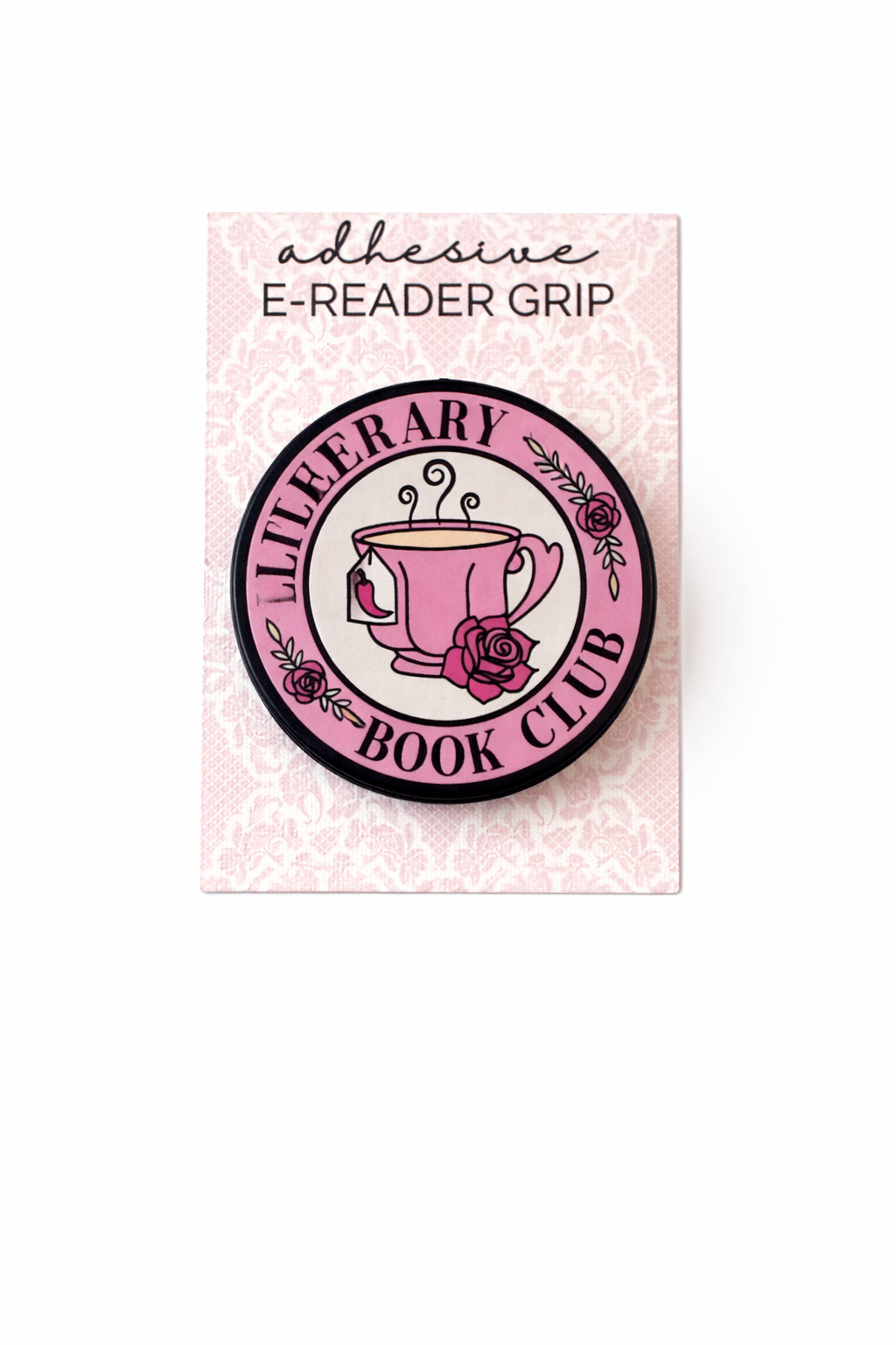 “Literary Book Club” E-Reader Grip