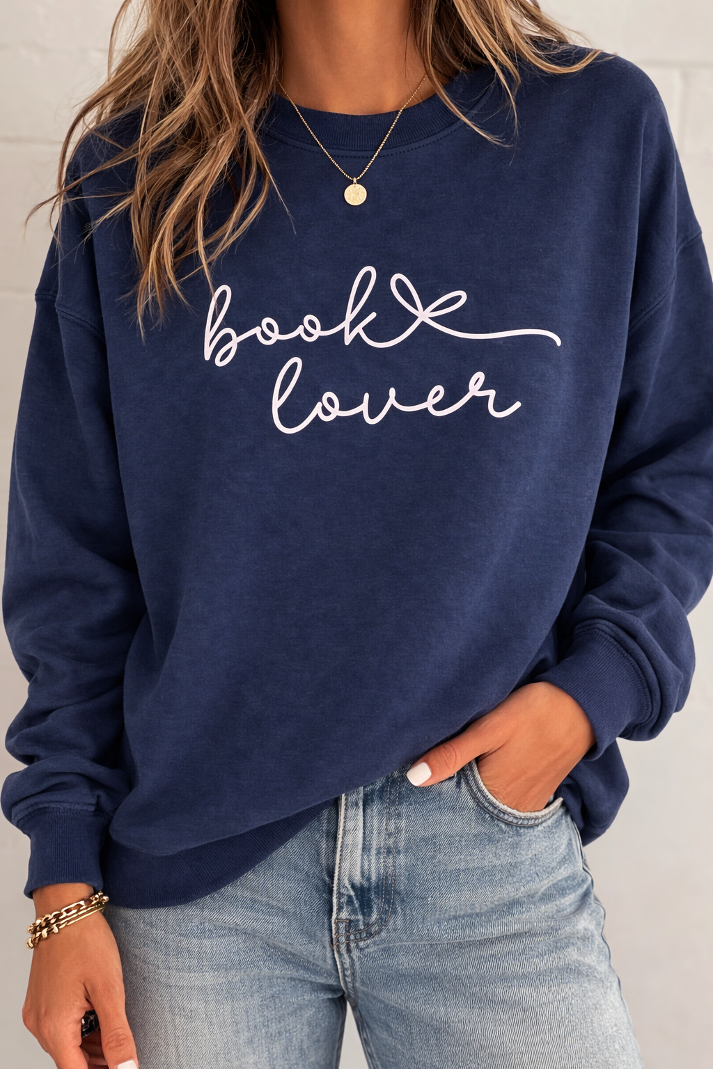 Book Lover Crewneck Sweatshirt