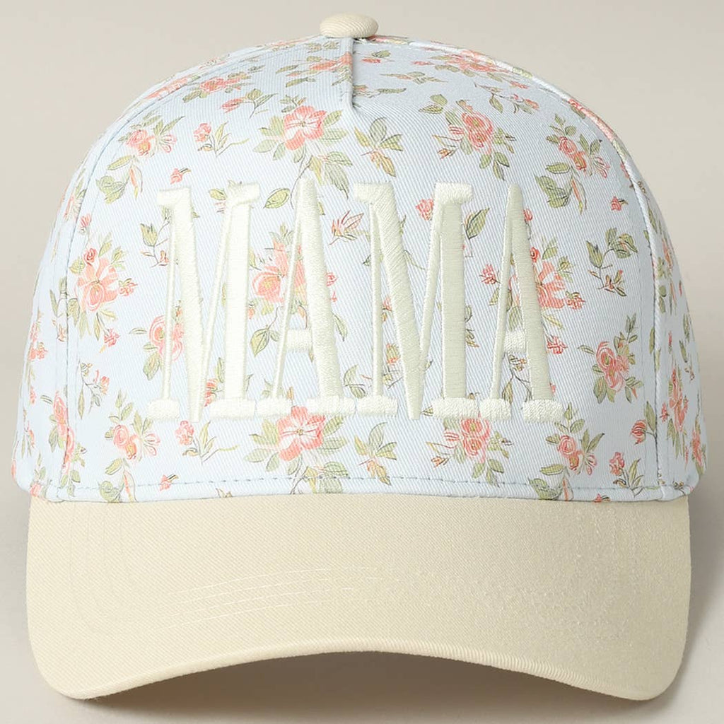 🌸 Mama Floral Trucker Hat
