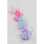 Duo MiniBow Detail Hair Clip Set