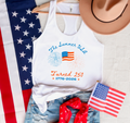 The Summer USA Turned 250 Graphic Tank 4th Of July America