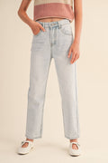 Everyday Light Wash Straight Jeans – Tween Girls