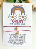 🌼 Ready to Grow This School Year Bracelet Set 🌈  Mommy & Me