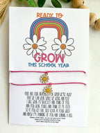 🌼 Ready to Grow This School Year Bracelet Set 🌈  Mommy & Me