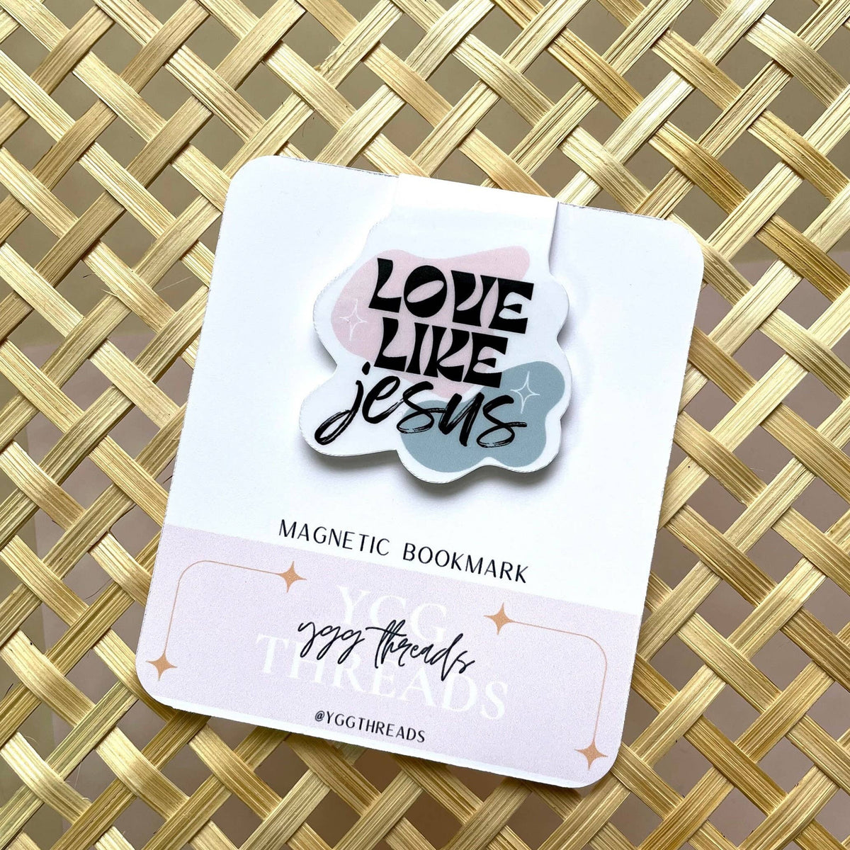 Love Like Jesus | Magnetic Bookmark | Page Marker | Planner